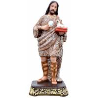 Statue St Jean Baptiste 40 cm en résine