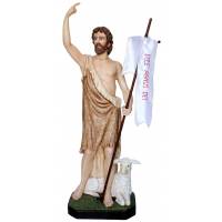 Statue St Jean Baptiste 160 cm en fibre de verre