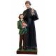 Beeld Don Bosco 120 cm and Dominic in glasvezel 