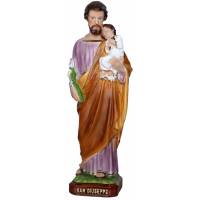 Statue St Joseph 30 cm en résine