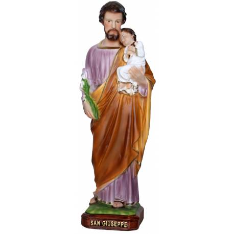 Statue St Joseph 30 cm en résine