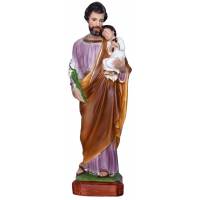 Statue St Joseph 40 cm en résine