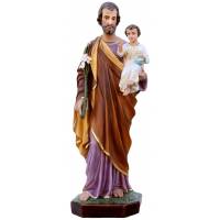 Statue St Joseph 85 cm en résine