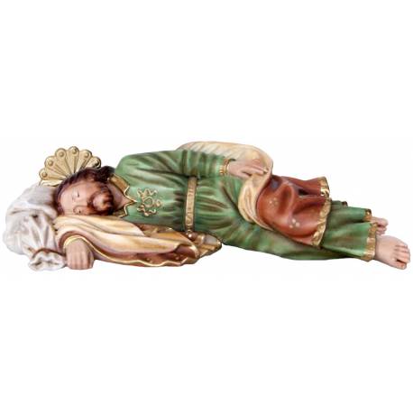 Statue Joseph dormant 30 cm en résine