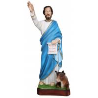 Statue Saint Luc Evangelist 40 cm en résine