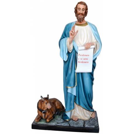 Statue Saint Luc Evangelist 160 cm en résine