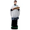 Statue Saint Louis 40 cm en résine