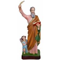 Statue Saint Mathieu évangeliste 40 cm en résine