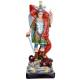 Statue Saint Michel avec ailes fermées 90 cm en fibre de verre