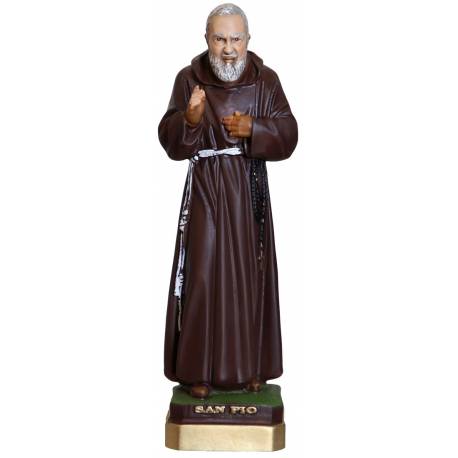 Statue Padre Pio 30 cm en résine