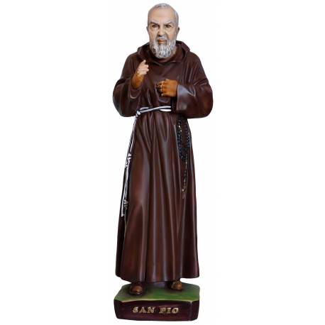 Statue Padre Pio 60 cm en résine