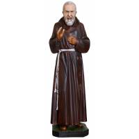 Statue Padre Pio 80 cm en résine