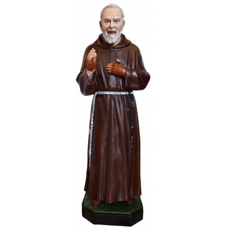 Statue Padre Pio 130 cm en résine