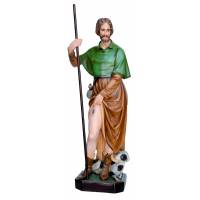 Statue Saint Roch 100 cm en résine