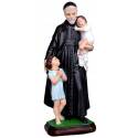 Statue Saint Vincent de Paul 30 cm en résine