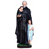 Statue Saint Vincent de Paul 40 cm en résine