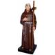 Statue Saint Ludovic de Casoria 185 cm en fibre de verre