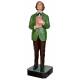 Statue Saint Dominique Savio 135 cm en fibre de verre