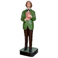 Statue Saint Dominique Savio 135 cm en fibre de verre