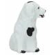 Santon Gateau 7 Cm Chien tacheté noir