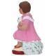 Santon Gateau 7 Cm Fillette rose