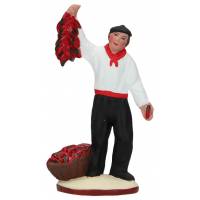 Santon Gateau 7 Cm Man met paprika's 