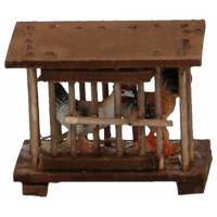 Cage en bois
