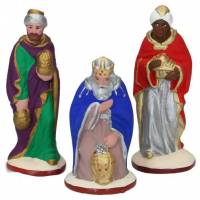 Santon Gateau 7 cm Sujets bibliques Rois Mages