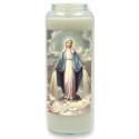 Neuvaine en verre / blanc / Miraculeuse