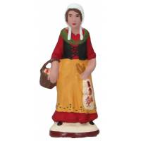 Santon Gateau 7 Cm Femme à l'ail