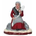 Santon Gateau 7 Cm Zittende vrouw 