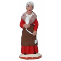 Santon Gateau 7 Cm Zittende vrouw 