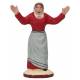 Santon Gateau 7 Cm Opgetogen vrouw 