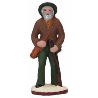 Santon Gateau 7 Cm Chasseur