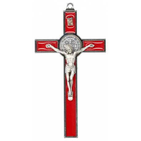Croix St Benoît 13 X 7 cm - Coul. assort.