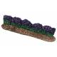 Décor pour santons de Provence Rangée de 5 lavandes L 13 cm