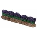 Décor pour santons de Provence Rangée de 5 lavandes L 13 cm