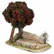 Décor pour santons de Provence Jardin avec arbre