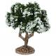 Provencaalse decor Witte boom H 14 cm 
