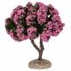 Décor pour santons de Provence Arbre rose