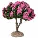 Décor pour santons de Provence Arbre rose