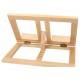 Lutrin en bois clair de 21 x 31 cm à inclinaison variable