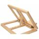 Lutrin en bois clair de 21 x 31 cm à inclinaison variable
