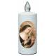 Lampe de cimetière Sainte Rita avec 2 piles AA incluses