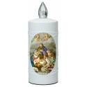 Lampe de cimetière Nativité avec 2 piles AA incluses