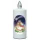 Lampe de cimetière Nativité avec 2 piles AA incluses