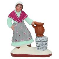 Santon Gateau 7 Cm Vrouw met een kruik 