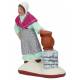 Santon Gateau 7 Cm Femme au broc