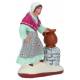Santon Gateau 7 Cm Femme au broc