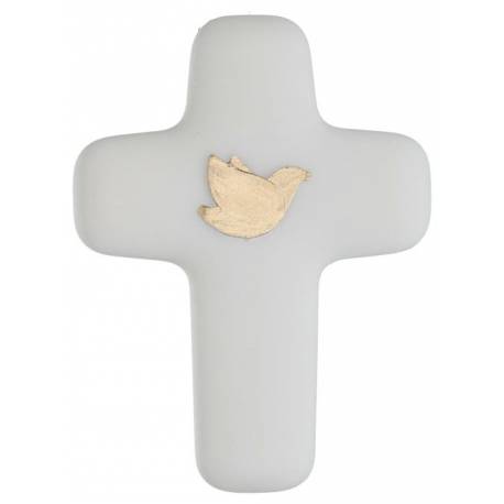 Croix 13 x 9 cm - Albâtre avec dorure